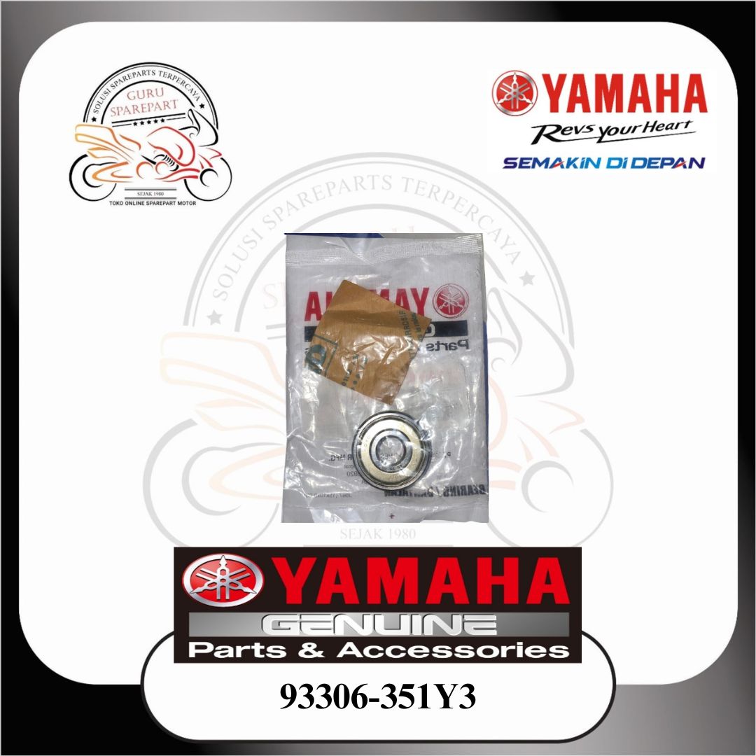 Bearing Laher Roda Depan Yamaha Vixion Lama 93306351Y3