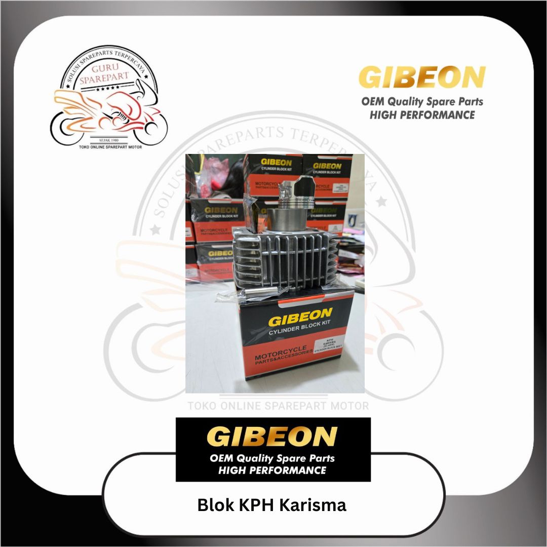 Gibeon blok Kph Karisma Supra X 125 Karbu Cylinder Blok Kit Diameter 52,4mm OEM