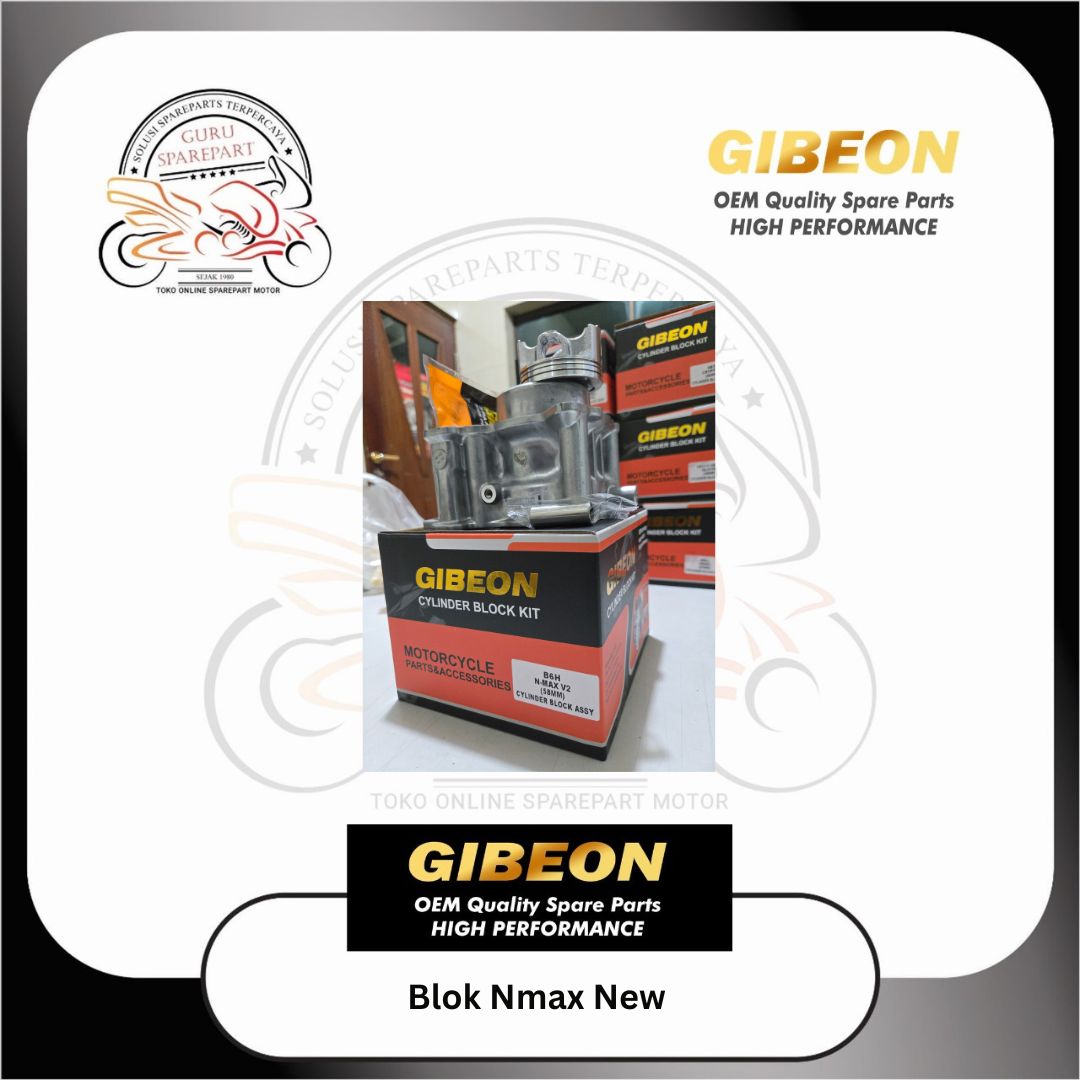 Gibeon blok Nmax V2 B6h Cylinder Blok Kit Diameter 58mm OEM