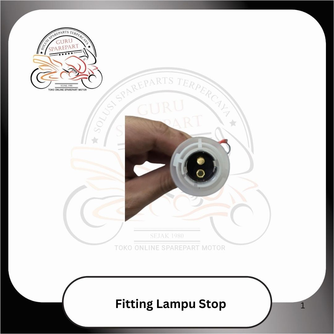 Fitting Lampu Stop Belakang Grand Suprax Mio