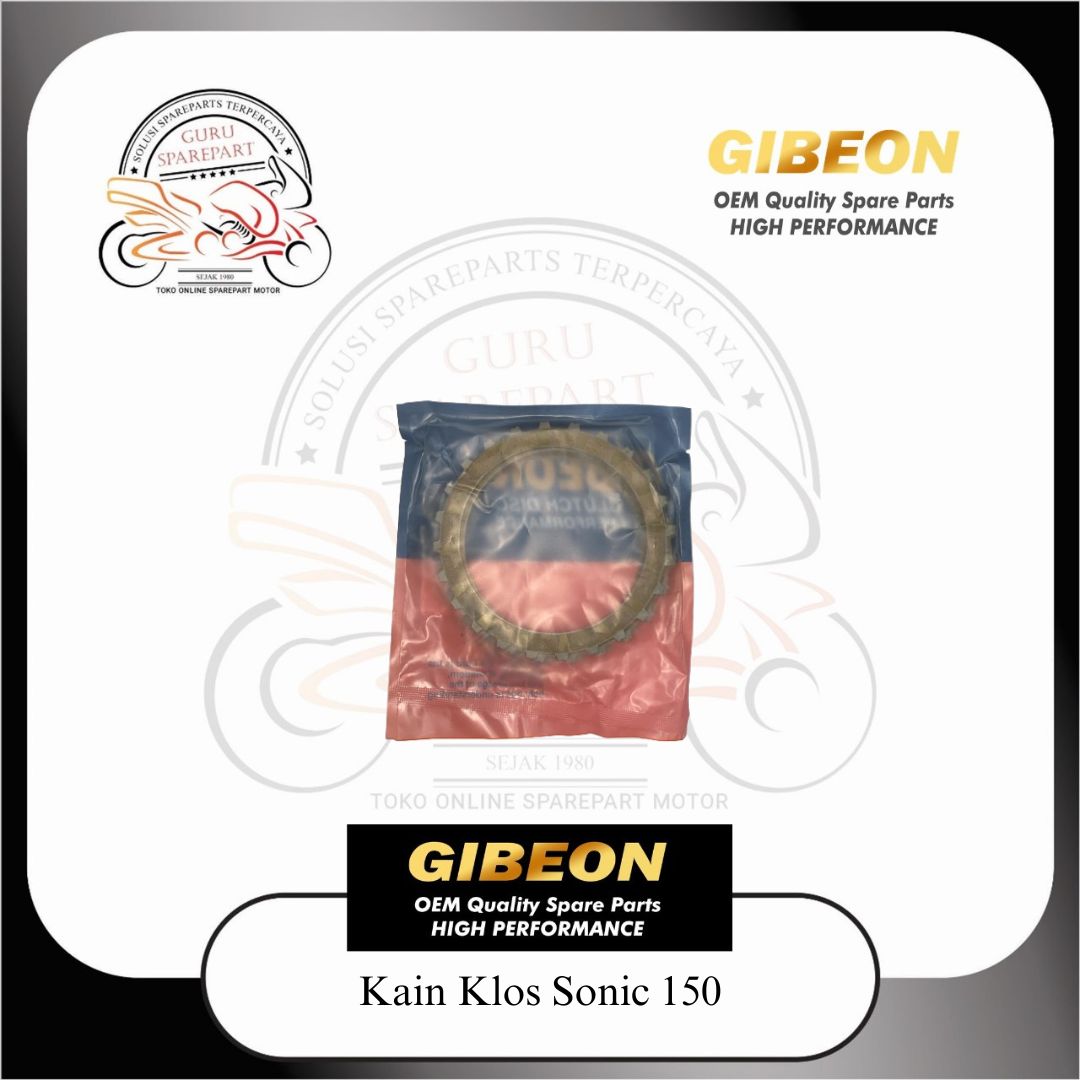 Gibeon Kain Klos Kampas Kopling Sonic 150 CB150R LED CBR150LED K56 PAPER