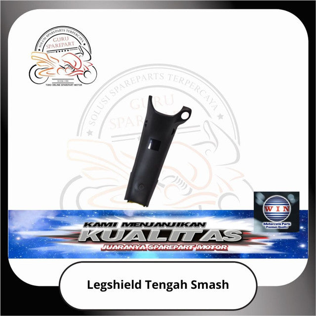 Win Body kasar Smash B09 Hitam Spakbor Batok Panel Legshield Kasar