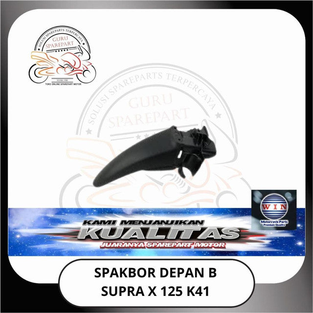 WIN Cover Body Kasar Honda Supra X 125 2014 K41 Hitam