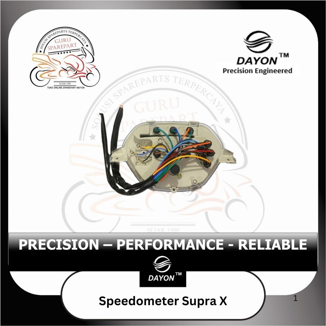 Speedo spido meter Honda Supra X 100 Kilometer KEV