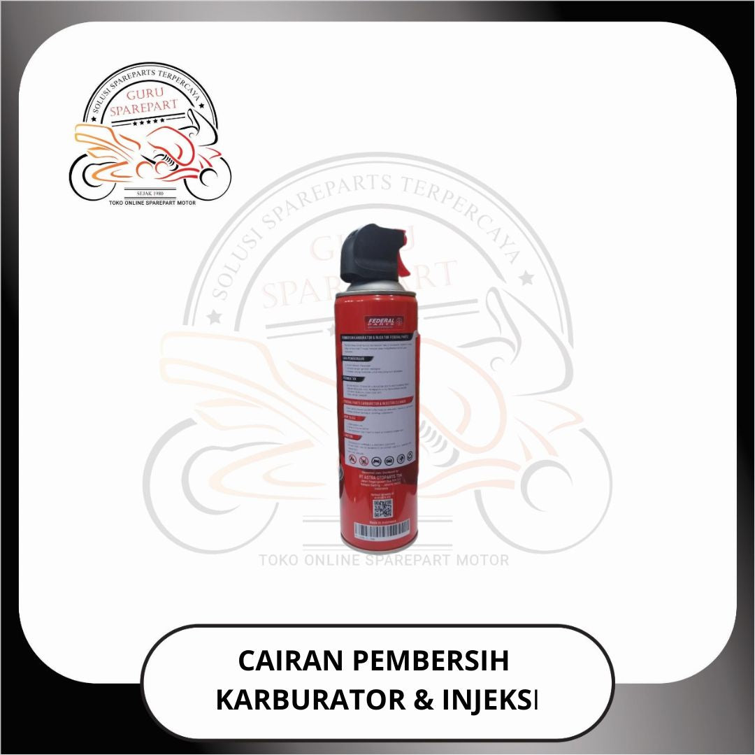 Federal Carburator Injector Cleaner Cairan Pembersih Karburator dan Injeksi 500ml