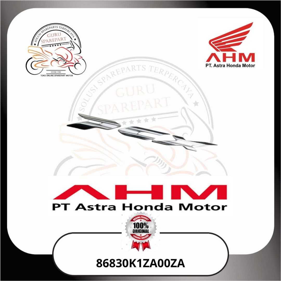 Hond Emblem PCX Silver Type 1 Honda PCX 160