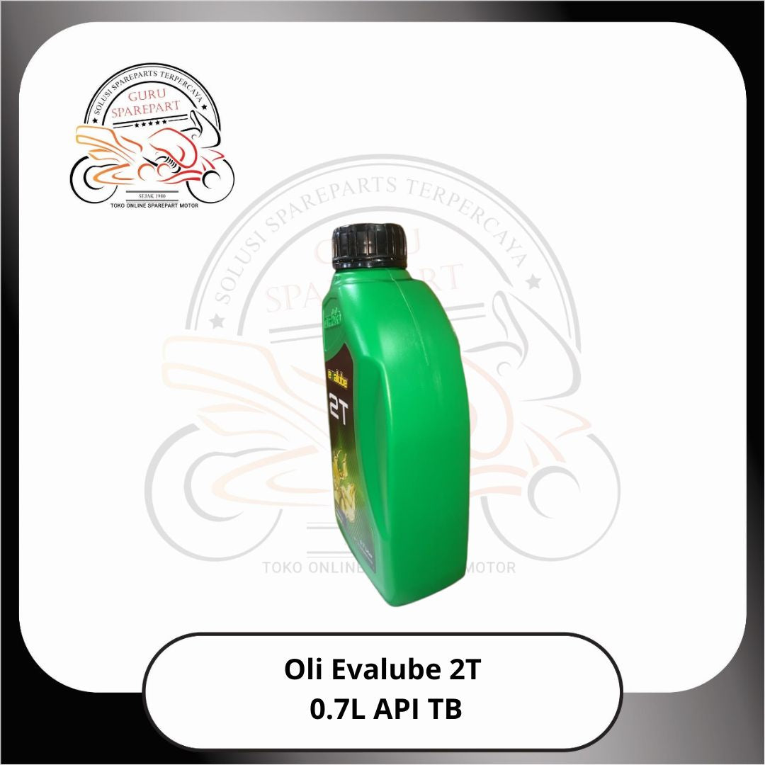 Oli Evalube 2T Oli Samping Sepeda Motor 2 TAK 700ml