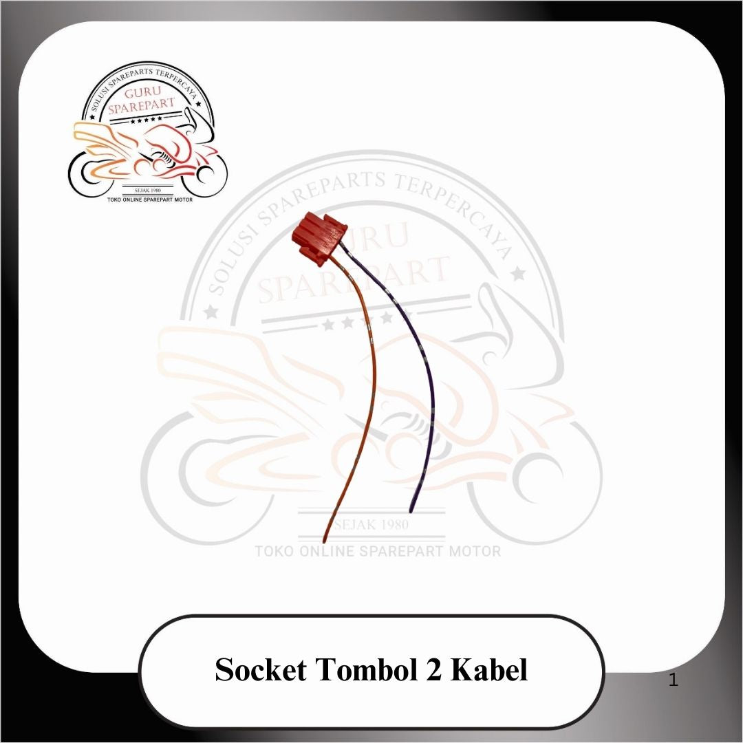 Soket Tombol 2 kabel 3 Kabel 4 kabel Socket
