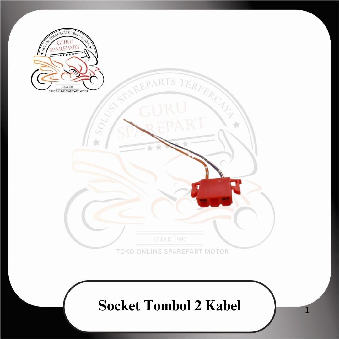 Soket Tombol 2 kabel 3 Kabel 4 kabel Socket