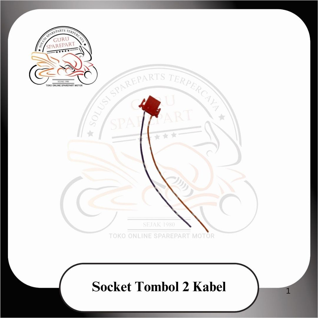 Soket Tombol 2 kabel 3 Kabel 4 kabel Socket