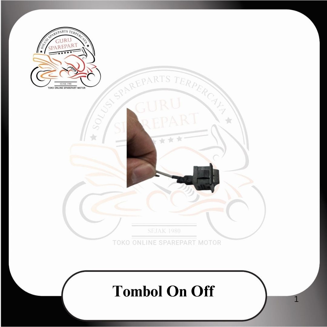 Tombol Saklar Lampu On Off Kabel 2 Fungsi Petak Universal