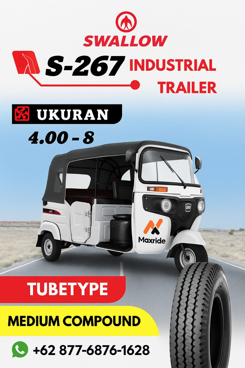 Ban Luar Swallow 400-8 S-267 Tubetype