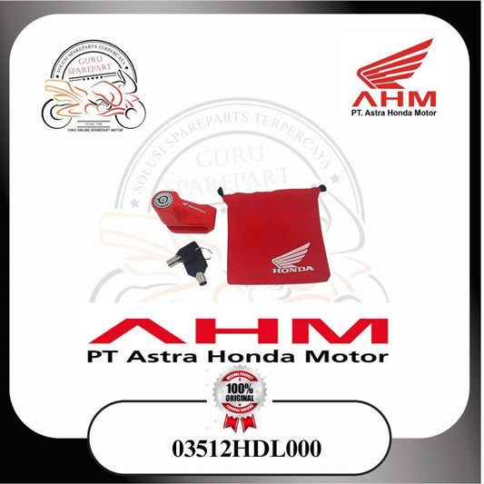 Kunci Cakram Gembok Cakram Honda Disc Lock Semua Jenis Motor