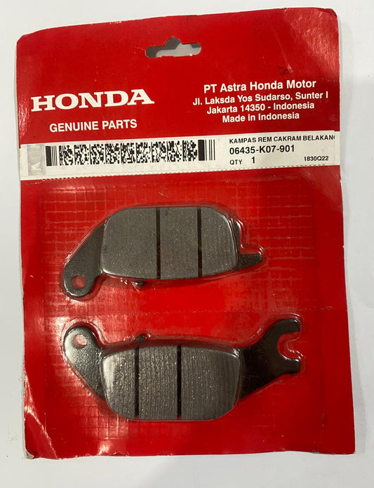 Honda kampas rem cakram belakang blade dispad ori
