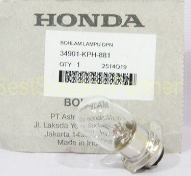 Honda Bohlam Bola Lampu depan Karismax Beat fi Beat ESP original AHM 34901-kph-881