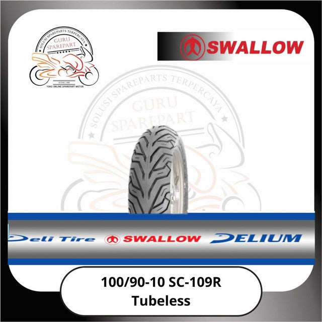 Ban Luar Swallow Tubeless 100/90-10