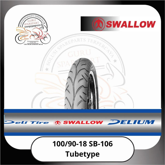 Ban Luar Swallow Tubetype 100/90-18 Strom SB-106