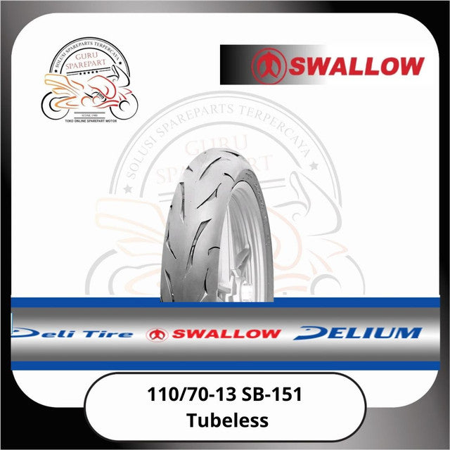 Ban Luar Swallow Tubeless  110/70-13