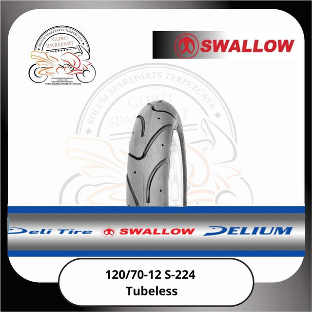 Ban Luar Swallow Tubeless 120/70-12