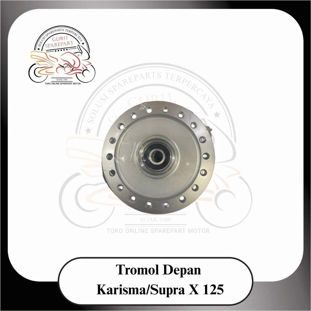 Tromol Depan Cakram Karisma Supra X 125