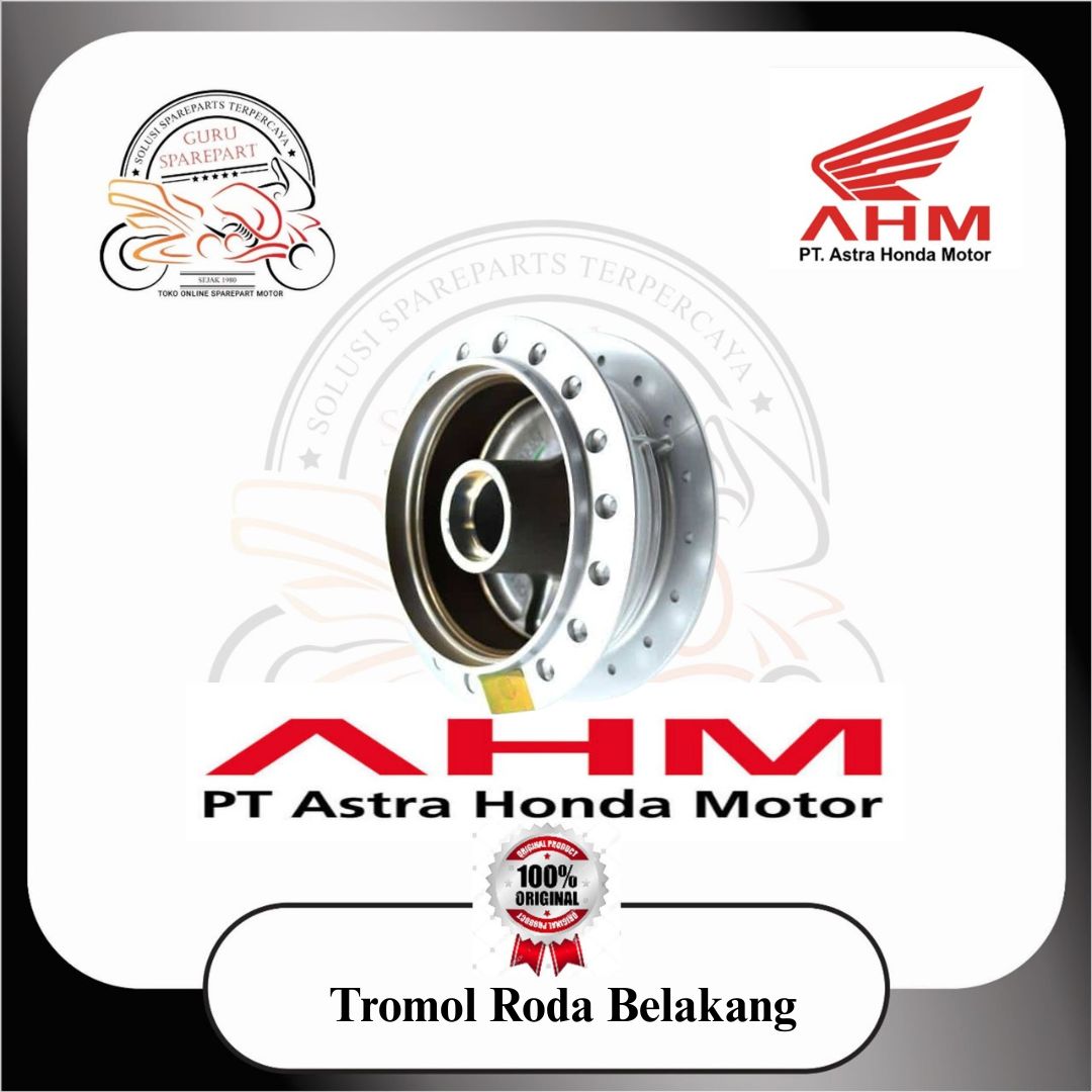Tromol Roda Belakang Honda Karisma Supra X 125 FI