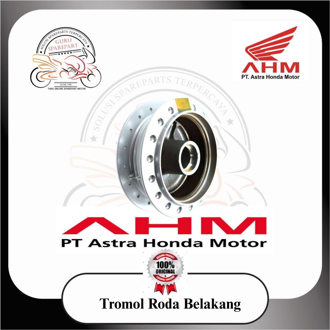 Tromol Roda Belakang Honda Karisma Supra X 125 FI