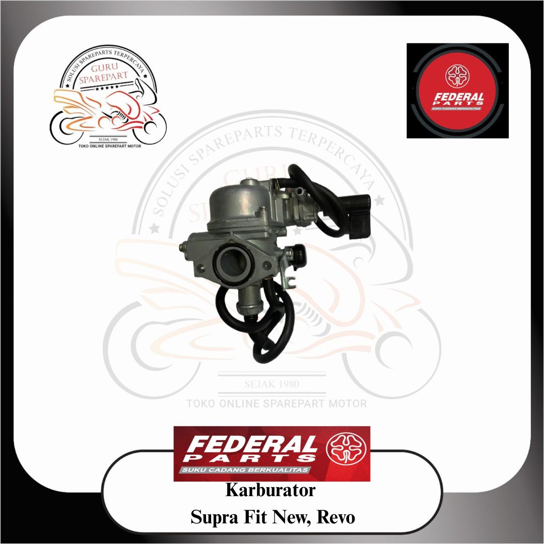 Karburator Carburator Federal Motor Supra Fit New Revo Lama FP-16100-KTL-2100