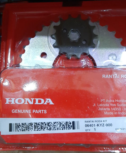 GEAR SET SUPRAX125 HELMIN RANTAI N GIR 06401-KYZ-900