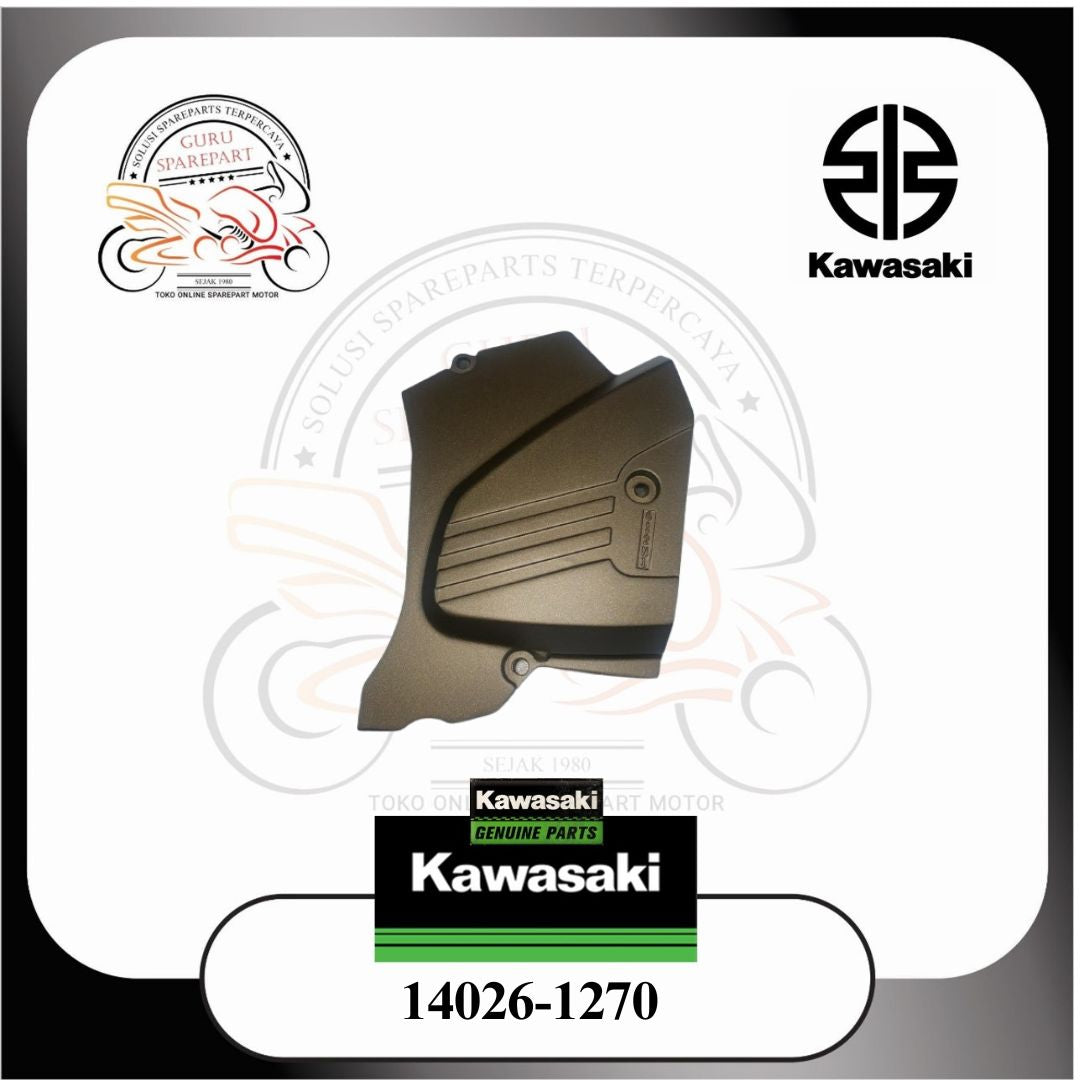 Cover Gear Tutup Gear Gir Depan Coklat Ninja RR New Ori 14026-1270