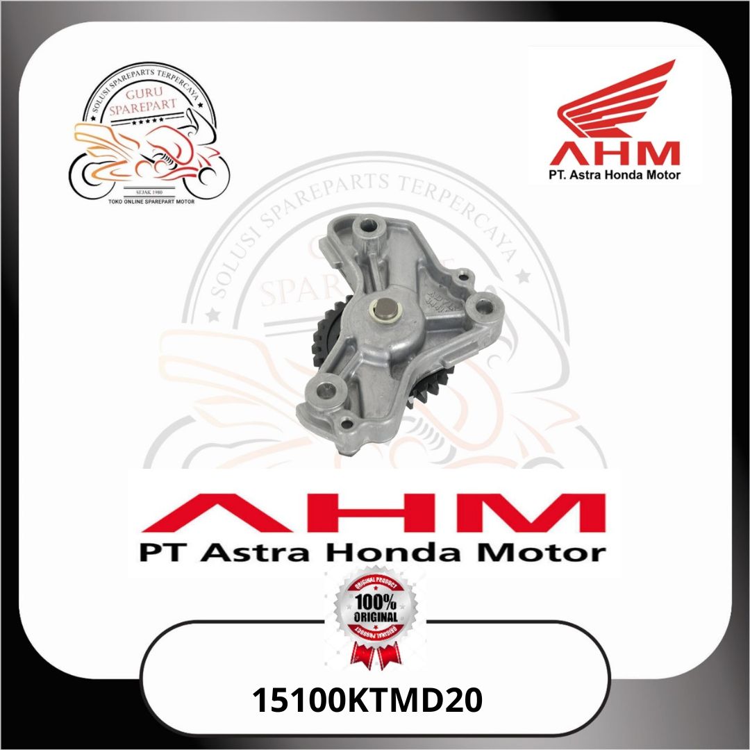 Honda Pompa Oli Supra X 125 FI New 15100KTMD20