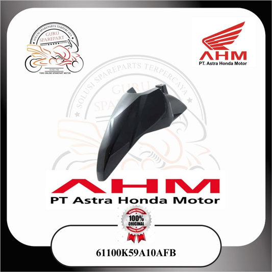 Spakbor Sayap Depan Vario 125 150 Abu Abu Kilat 61100k59A10AFB Original Honda