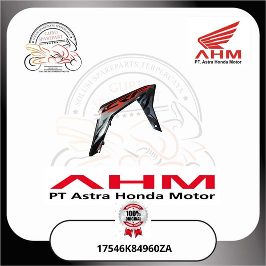 Honda Cover Body Kanan Hitam Type 1 Honda CRF 150L K84 17546K84960ZA