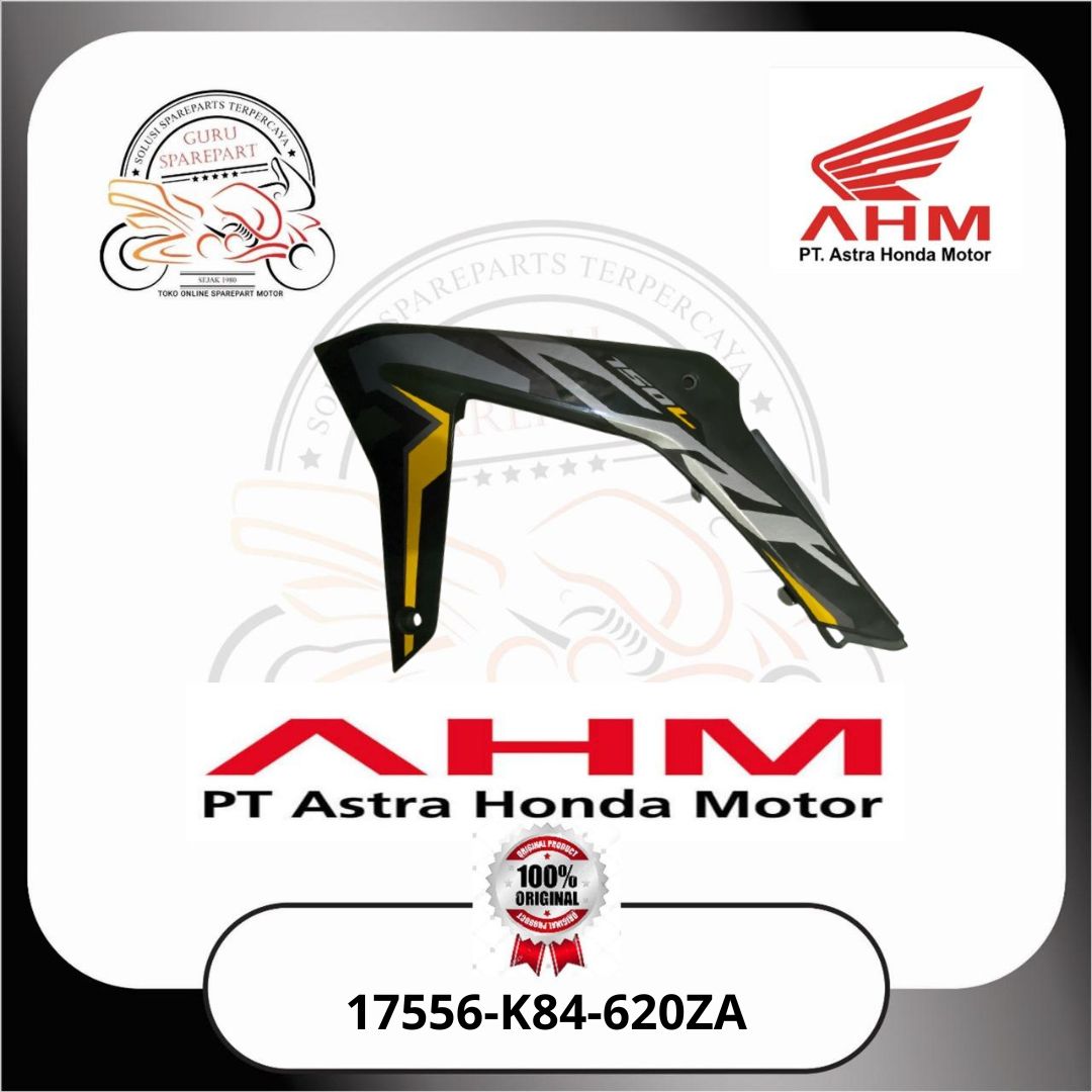 Honda  Left Shroud Type 2 Kiri kuping tangki kiri Hijau Honda CRF150L 17556K84620ZA