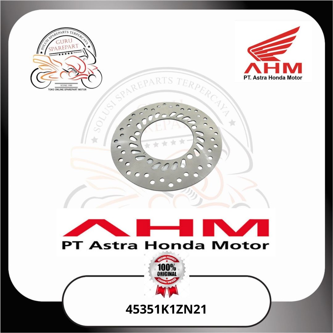 Piringan Cakram Depan Honda PCX 160 K1Z 45351K1ZN21