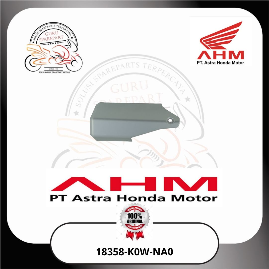 Honda Cover Knalpot Honda ADV 160 18358K0WNA0