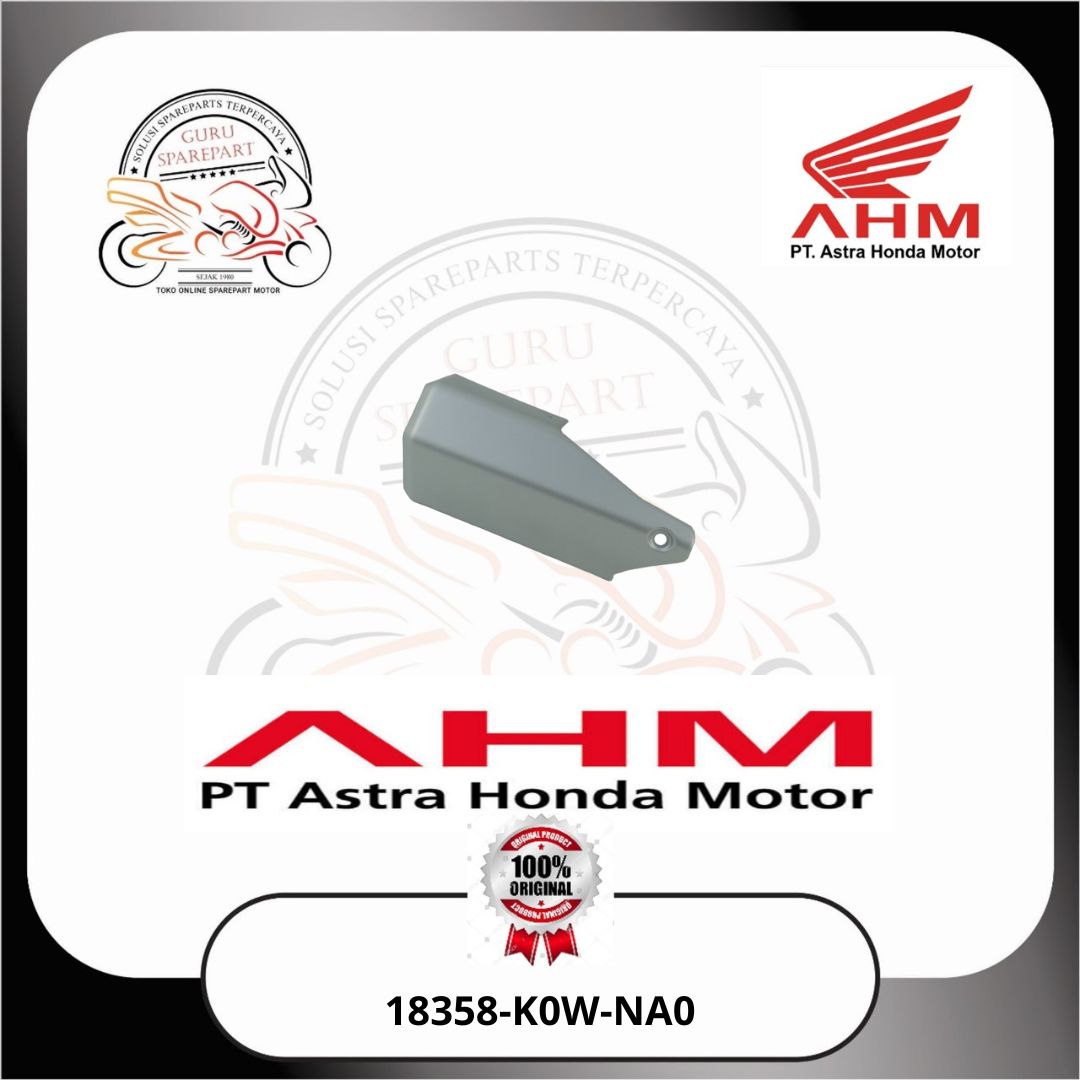 Honda Cover Knalpot Honda ADV 160 18358K0WNA0