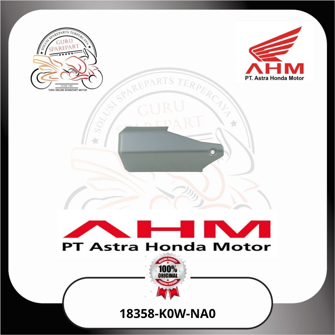 Honda Cover Knalpot Honda ADV 160 18358K0WNA0