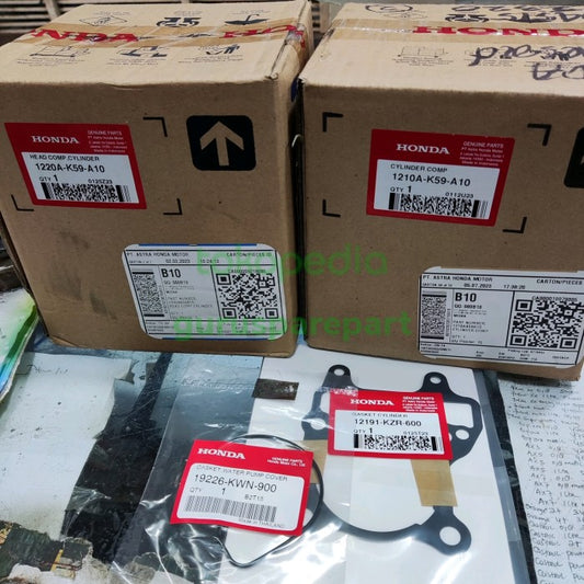 pesanan customer blok dekser paking oring vario150