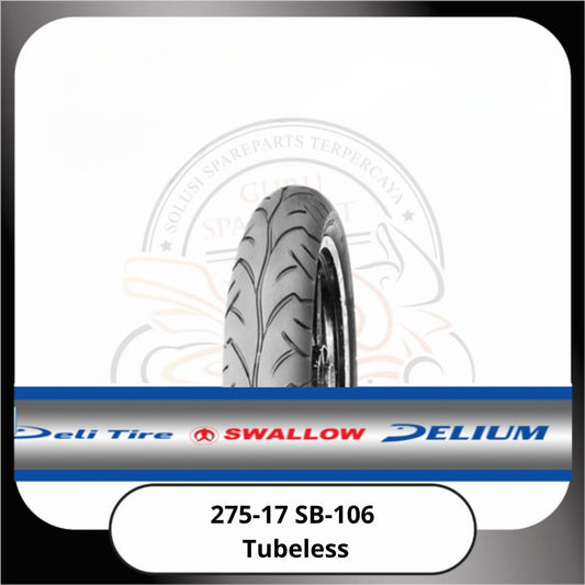 Ban Luar Swallow Tubeless 275-17 Strom SB-106