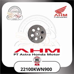 Honda Outer Comp Clutch Lonceng Klos Mangkok Ganda PCX SH150i Spacy FI Vario 125 FI Vario 125 eSP Vario 150 eSP 22100KWN900