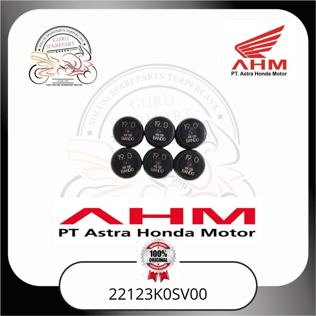 Roller Set Honda PCX 160 K1Z 22123K0SV00