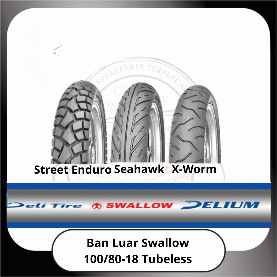 Ban Luar Swallow Tubeless 100/80-18