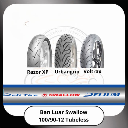 Ban Luar Swallow Tubeless 100/90-12