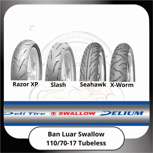 Ban Luar Swallow Tubeless 110/70-17