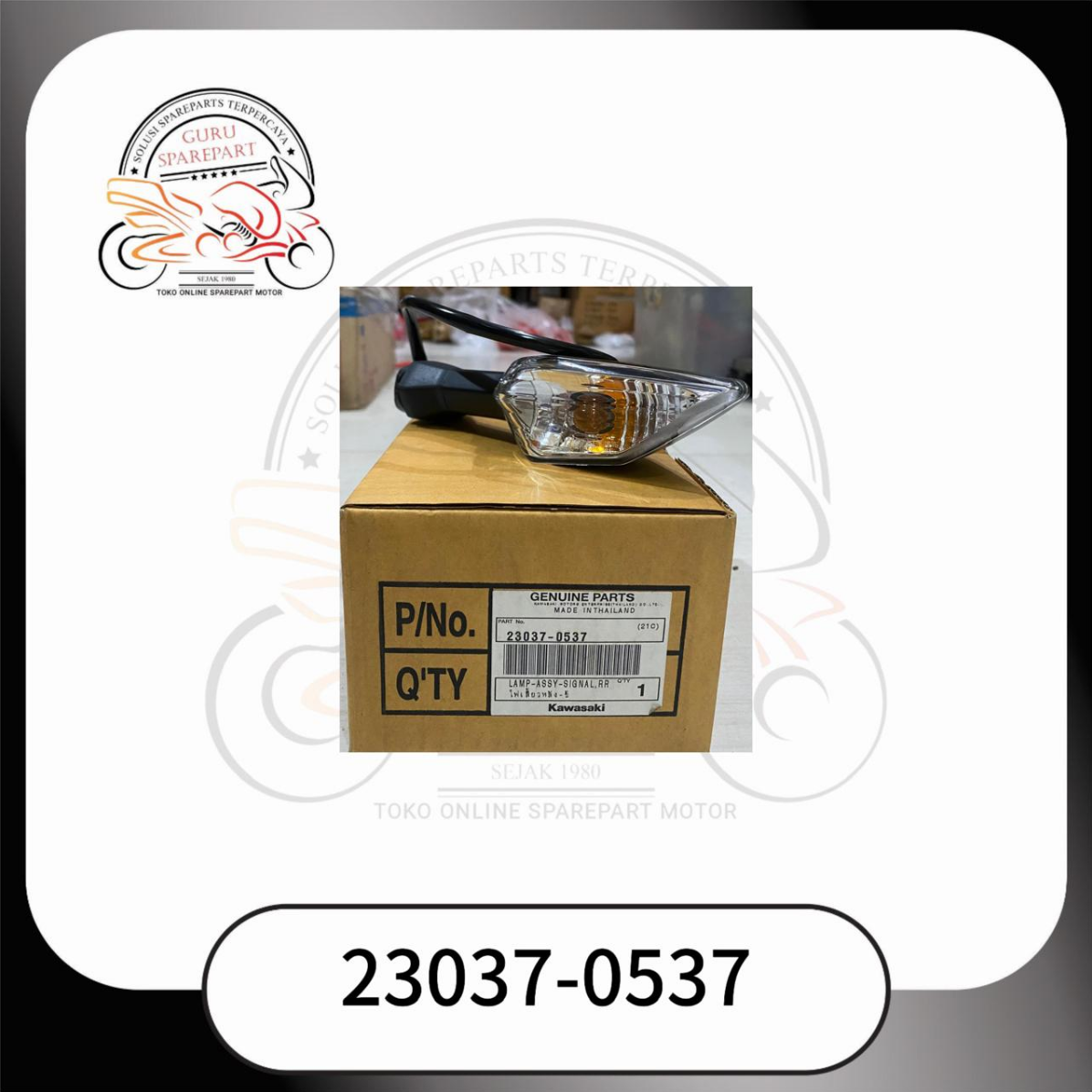 Kawasaki Lampu Sen Belakang Kanan 230370537 Ninja 250 Fi new Original