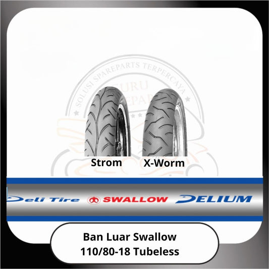 Ban Luar Swallow Tubeless 110/80-18