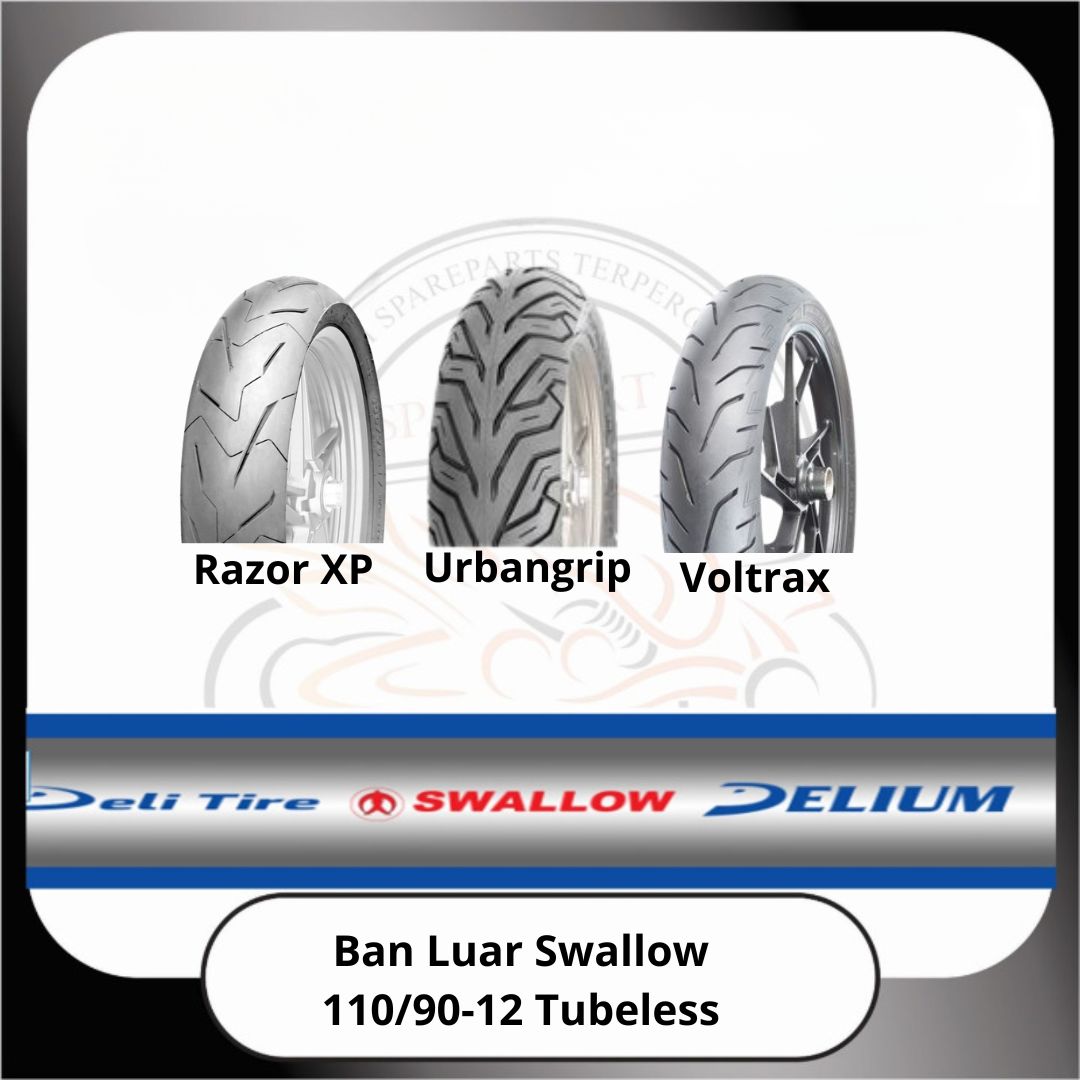 Ban Luar Swallow Tubeless 110/90-12