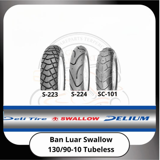 Ban Luar Swallow Tubeless 130/90-10
