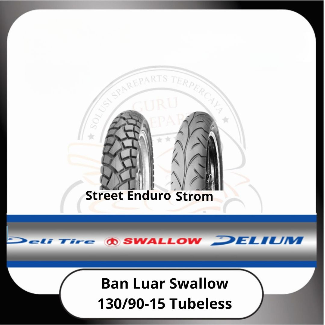 Ban Luar Swallow Tubeless 130/90-15