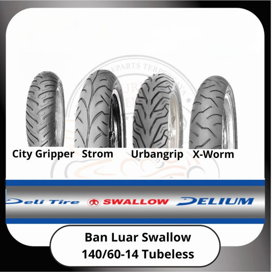 Ban Luar Swallow Tubeless 140/60-14